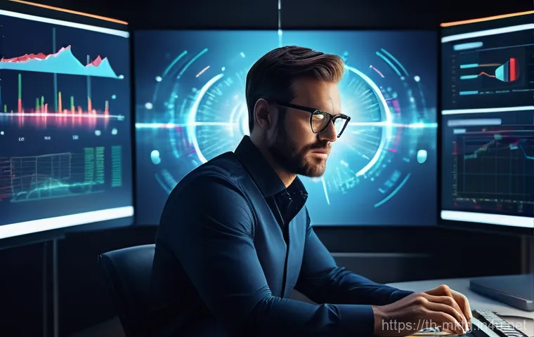 마케팅관리사와 데이터 분석 기술 - **Prompt: Decoding Customer Insights**
    "A diverse business professional, a woman in her late 20s...